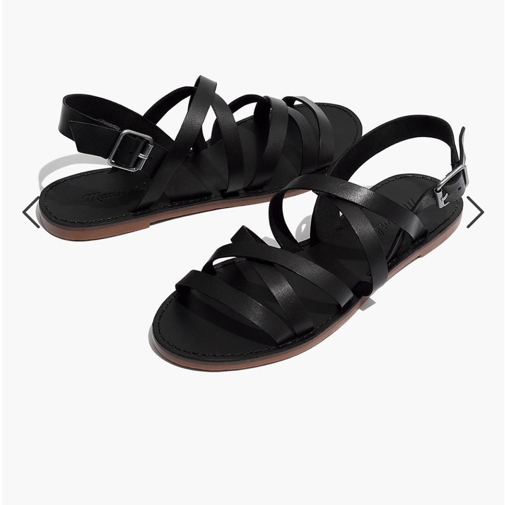 Madewell Boardwalk Sandals Size 10